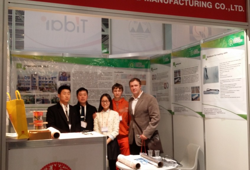 安徽环瑞参加俄罗斯供热国际暖通展