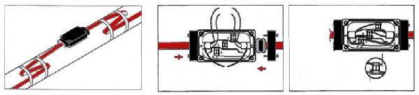 电伴热带防爆接线盒两通接线图
