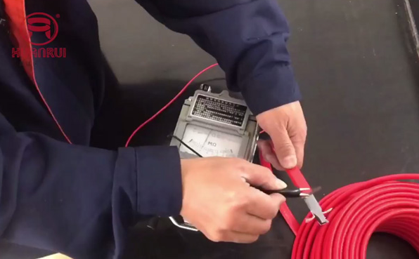 电伴热带测试图