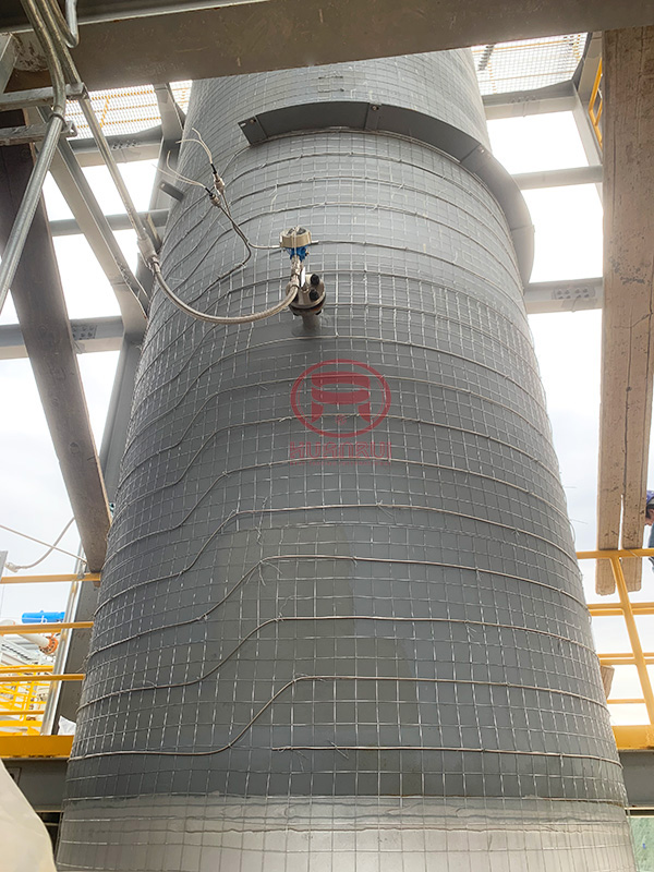 圆恒能源罐体电伴热项目