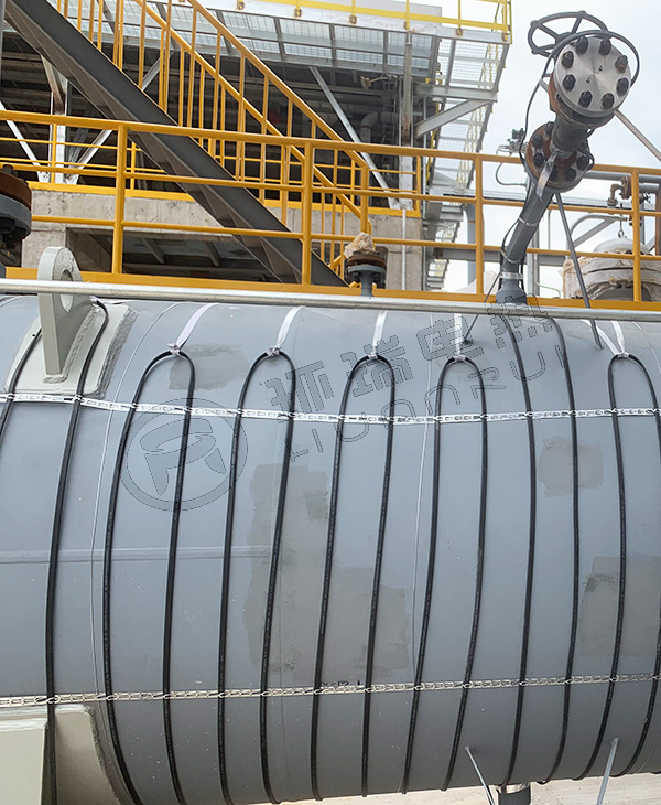 储罐电伴热安装图