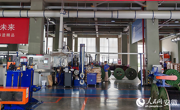 环瑞电热工厂。 人民网 丁纪摄